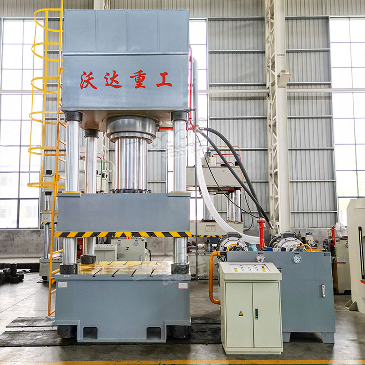 熱壓汽車内飾件液壓機車間實拍圖