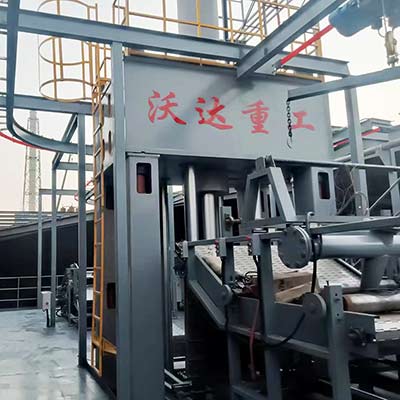 500噸固液分離高(gāo)壓壓榨液壓機_河(hé)道污泥處理設備(bèi)